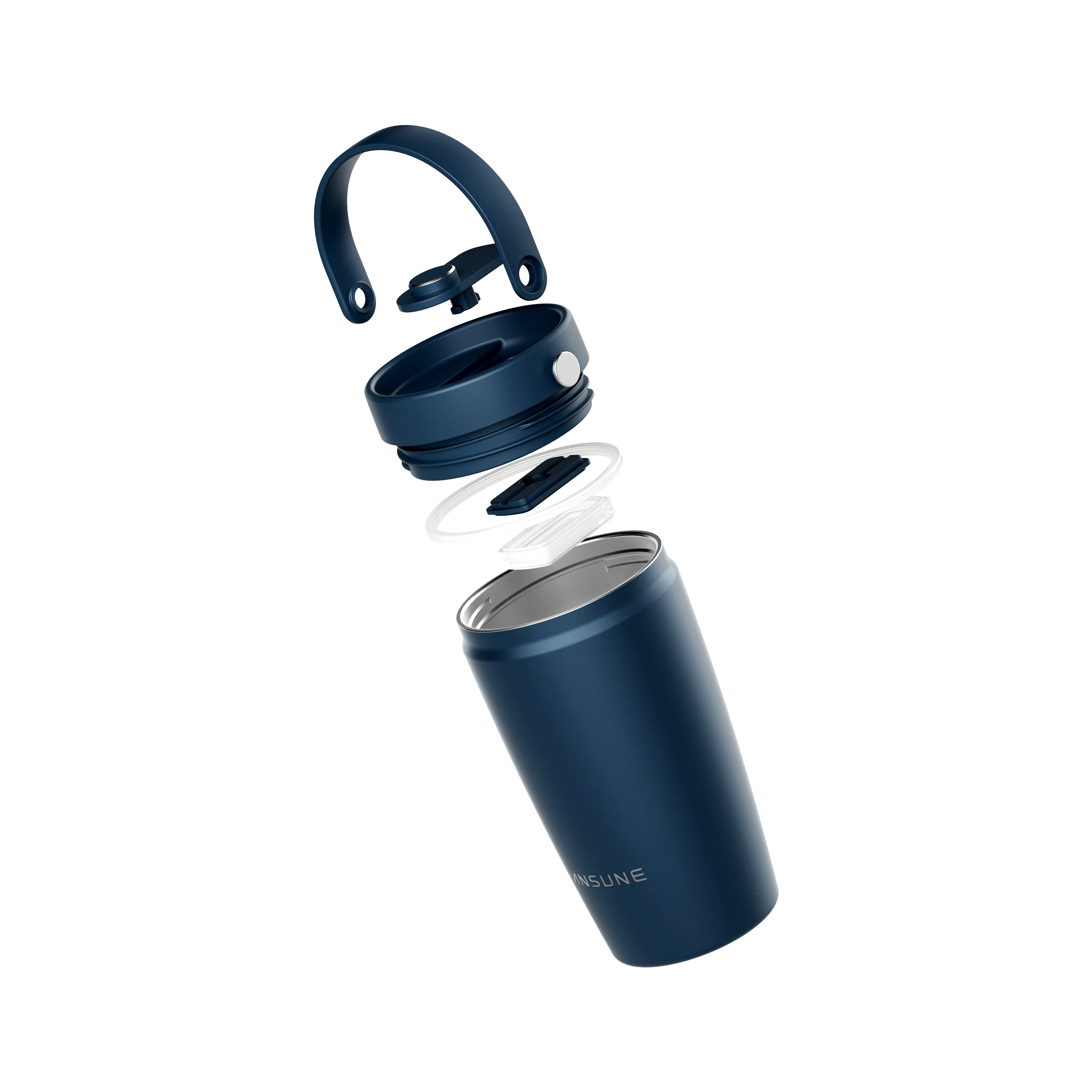 Ergonomic Vacuum Insulated Travel Tumbler